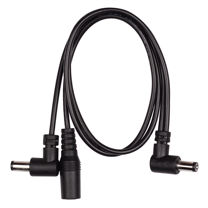 Mooer 2 Plug Multi DC Power Cable Angled