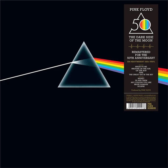 The Dark Side Of The Moon by Pink Floyd - 50th Anniversary 2023 Remaster Vinyl / 12" Album