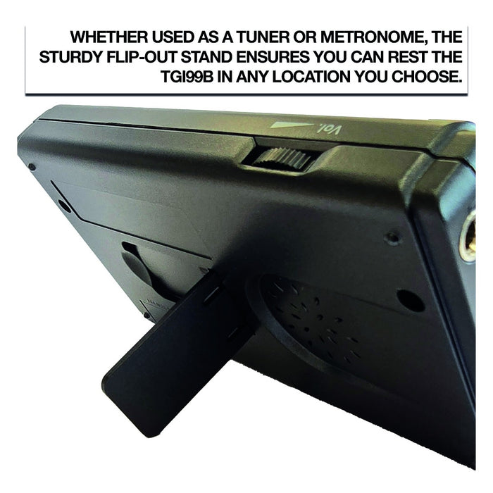 TGI Tuner Chromatic Tuner & Metronome with Clip On Sensor