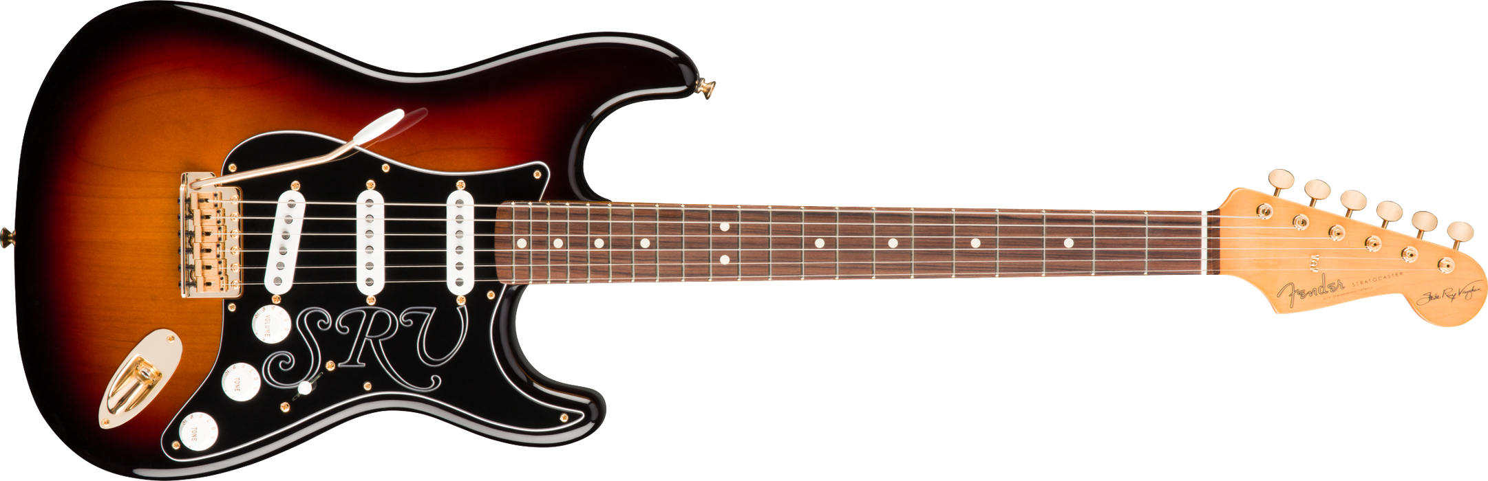 Fender SRV Stevie Ray Vaughan Stratocaster® - 3 Color Sunburst - Guitar Warehouse