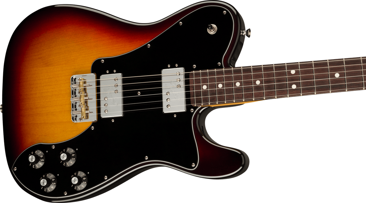 Fender American Professional II Telecaster® Deluxe, Rosewood Fingerboard, 3-Color Sunburst - Guitar Warehouse