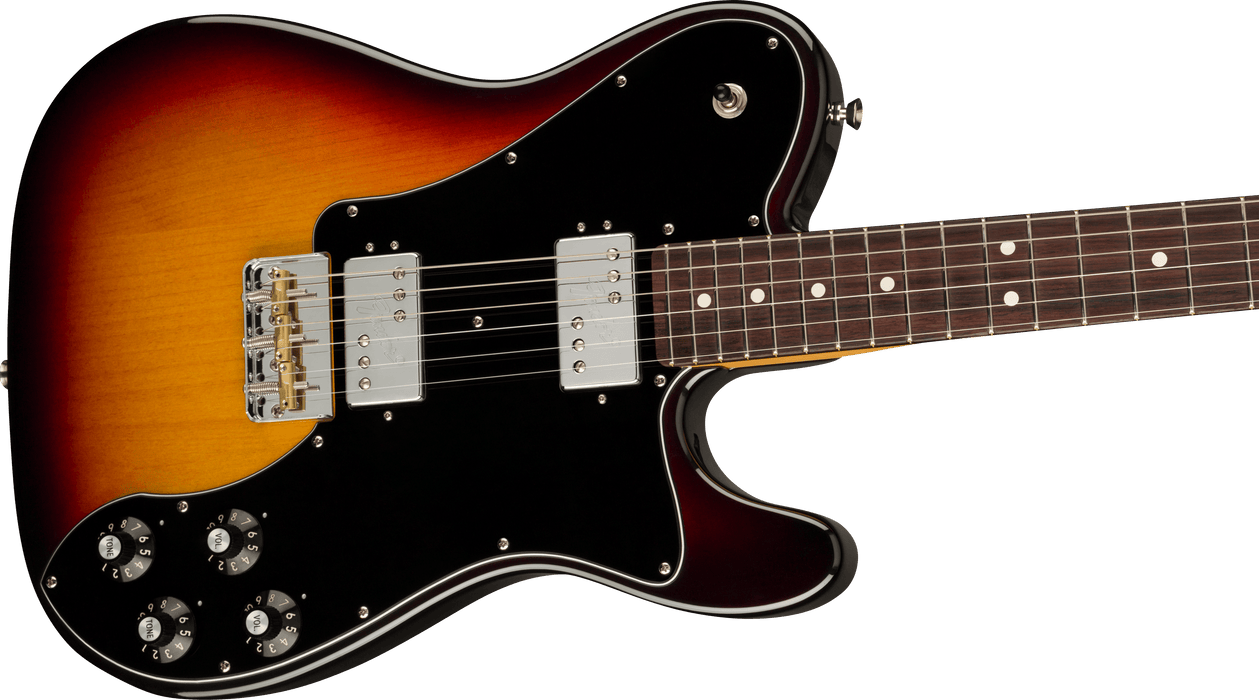 Fender American Professional II Telecaster® Deluxe, Rosewood Fingerboard, 3-Color Sunburst