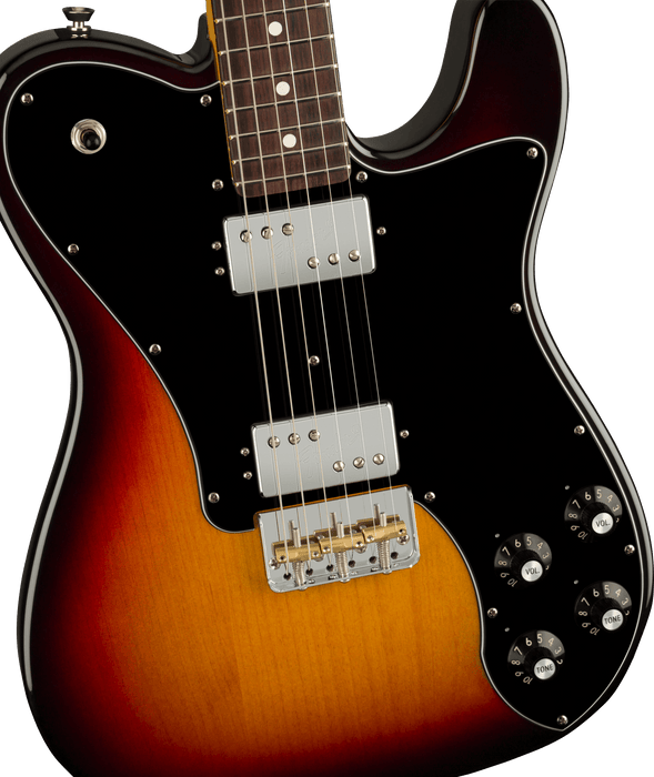 Fender American Professional II Telecaster® Deluxe, Rosewood Fingerboard, 3-Color Sunburst - Guitar Warehouse