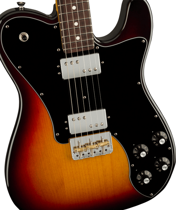 Fender American Professional II Telecaster® Deluxe, Rosewood Fingerboard, 3-Color Sunburst