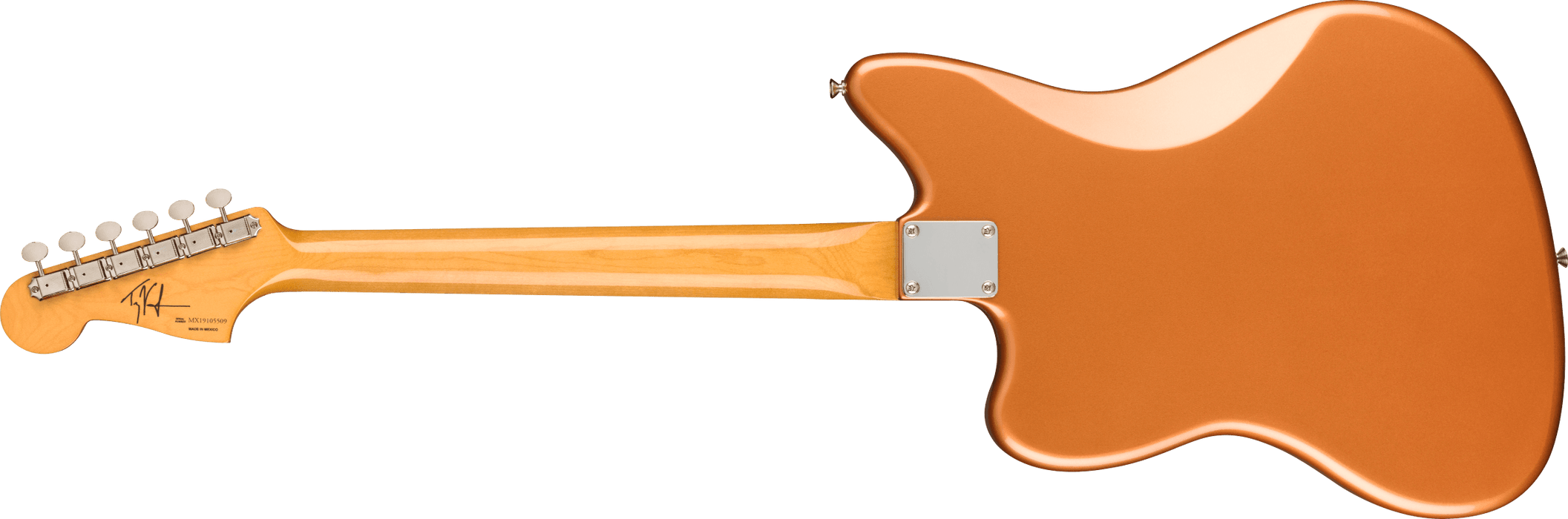 Fender Troy Van Leeuwen Jazzmaster®, Bound Maple Fingerboard, Copper Age - Guitar Warehouse