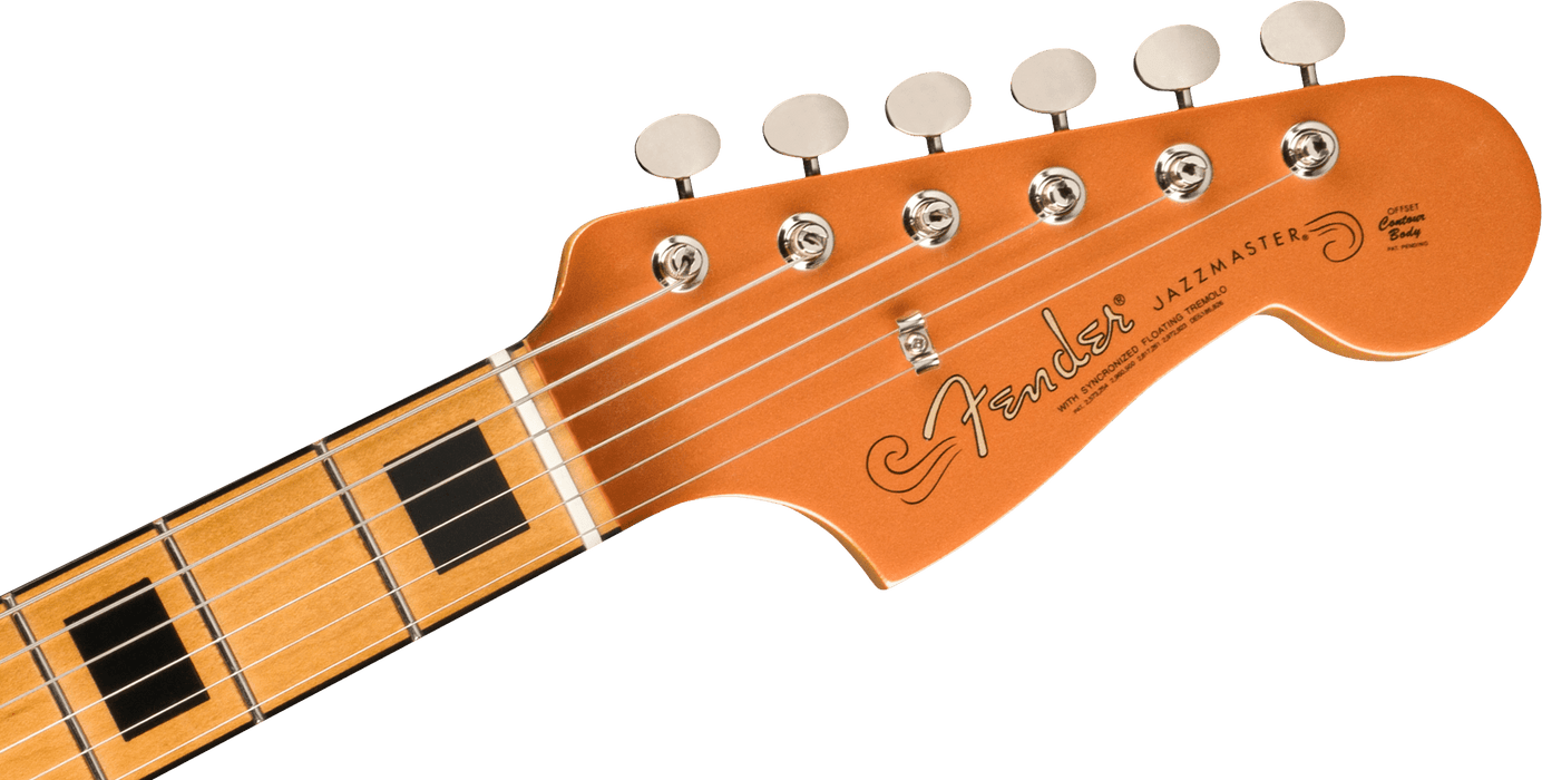 Fender Troy Van Leeuwen Jazzmaster®, Bound Maple Fingerboard, Copper Age - Guitar Warehouse