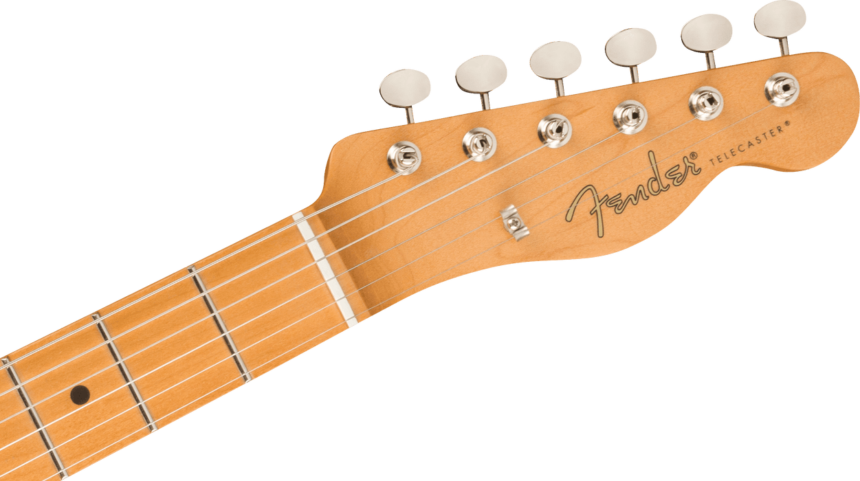 Fender Noventa Stratocaster®, Maple Fingerboard, Feista Red