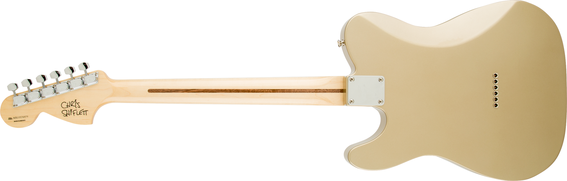 Fender Chris Shiflett Telecaster® Deluxe, Rosewood Fingerboard, Shoreline Gold