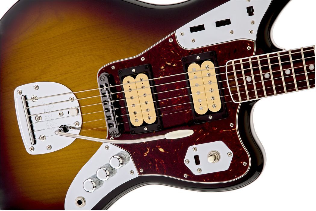 Fender Kurt Cobain Jaguar®, Rosewood Fingerboard, 3-Color Sunburst NOS Artist