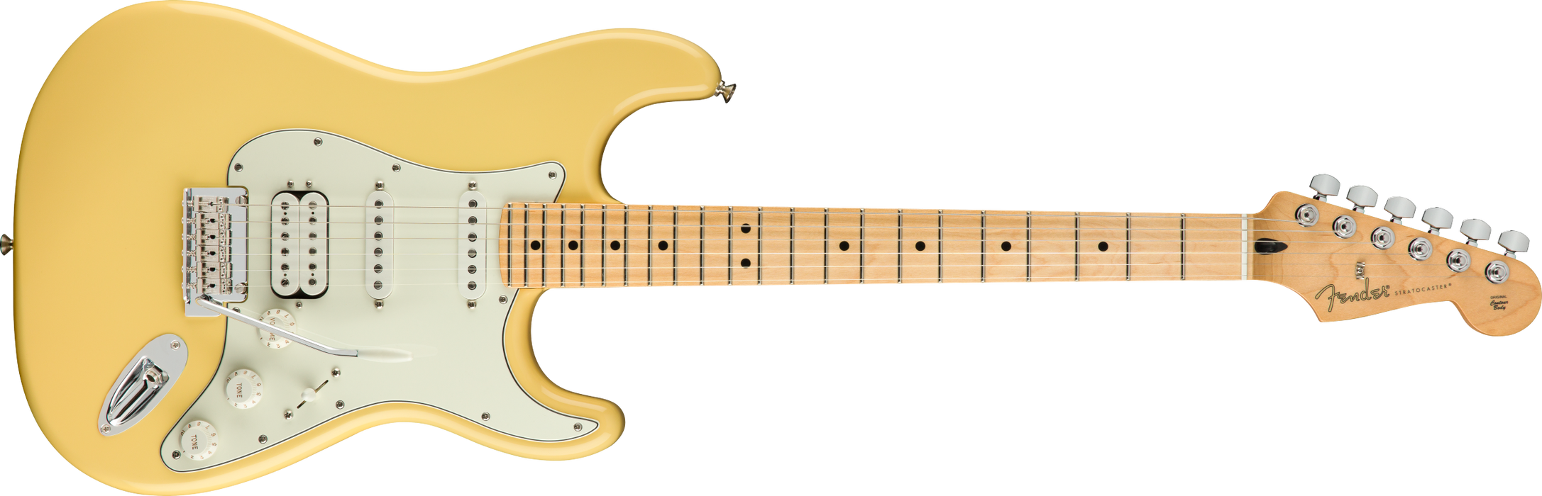 Fender Player Stratocaster® HSS, Maple Fingerboard, Buttercream - Guitar Warehouse
