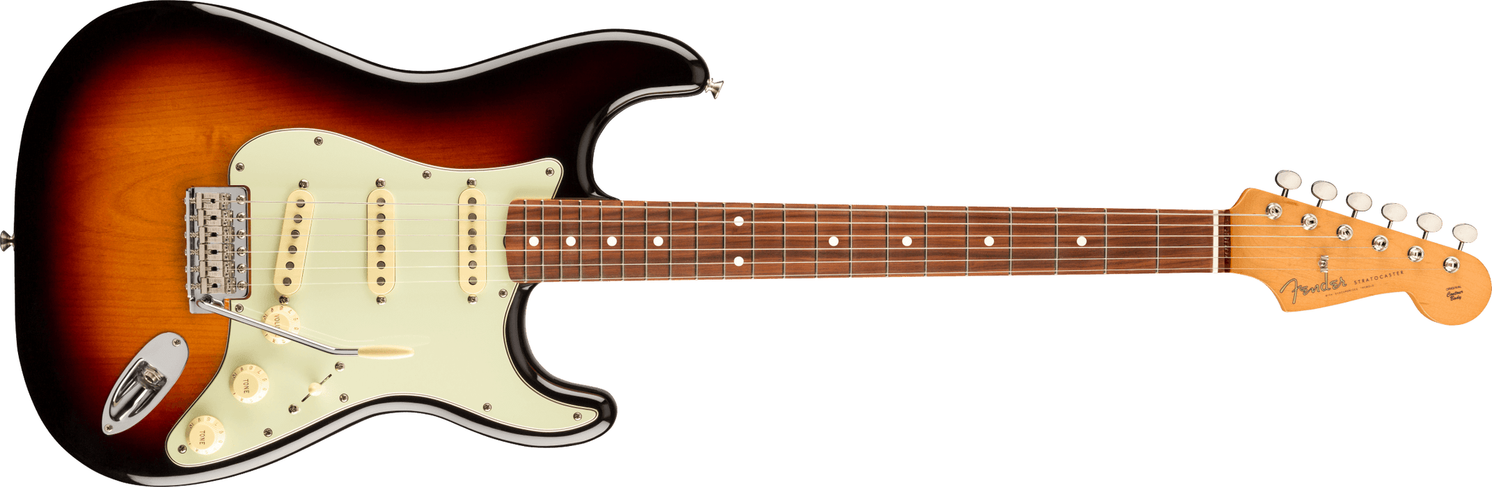 Fender Vintera '60s Stratocaster, Pau Ferro Fingerboard, 3-Color Sunburst