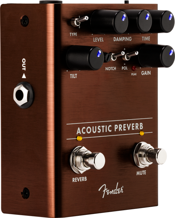 Fender Acoustic Preverb Pedal  -  Preamp/Reverb