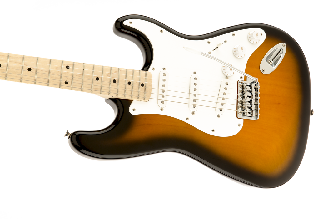 Fender Squier Affinity Series™ Stratocaster®, Maple Fingerboard, 2-Color Sunburst
