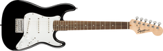 Fender Squier Mini Stratocaster®, Laurel Fingerboard, Black - Guitar Warehouse