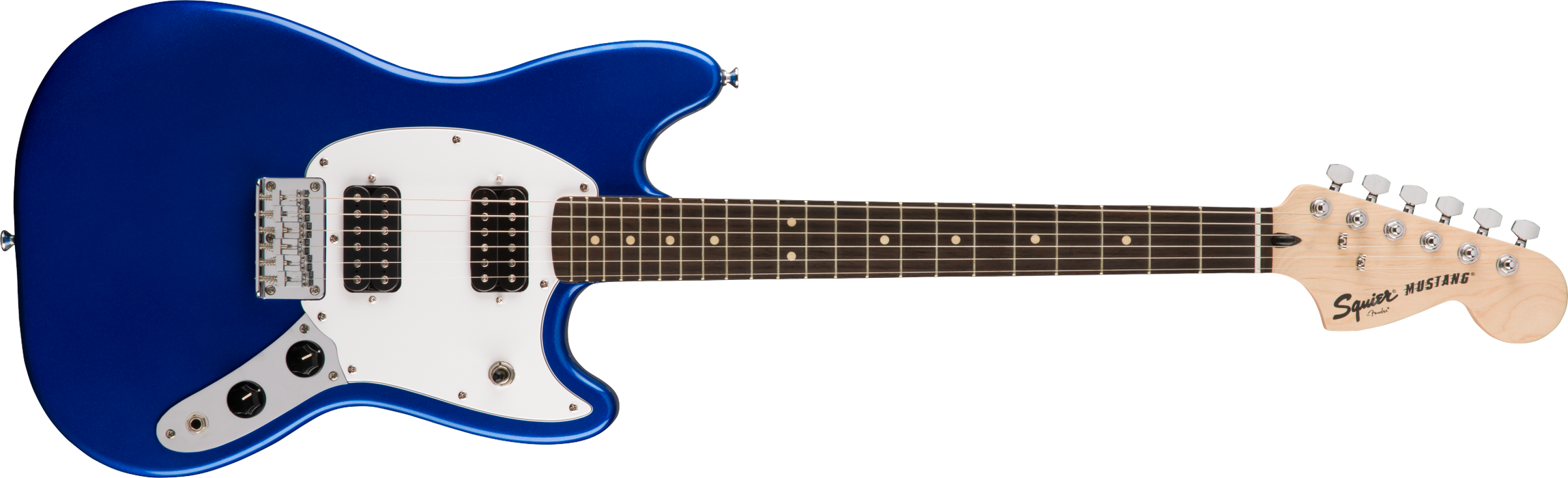 Fender Squier Bullet® Mustang® HH, Laurel Fingerboard, Imperial Blue