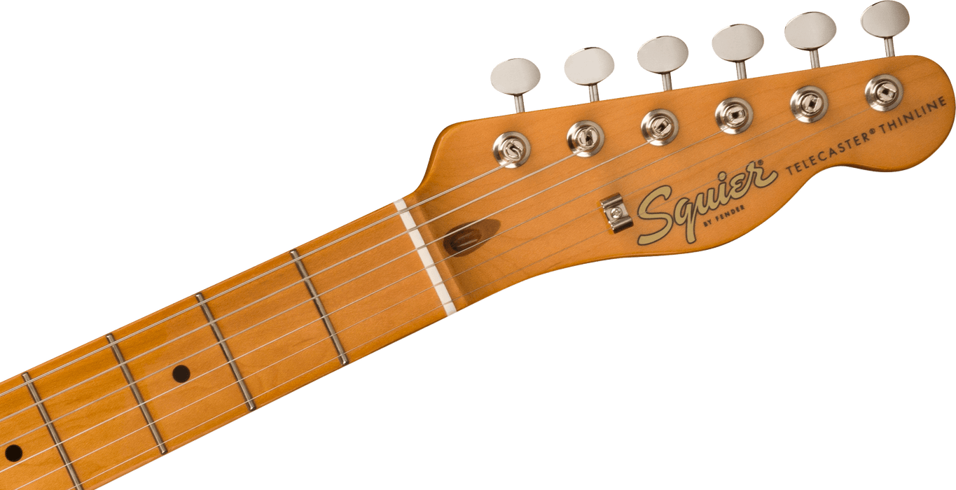 Fender Squier FSR Classic Vibe '60s Telecaster® Thinline, Maple Fingerboard, Parchment Pickguard, Sherwood Green