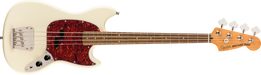Fender Squier Player Classic Vibe '60s Mustang® Bass - Olympic White *Includes Deluxe Setup! - Guitar Warehouse