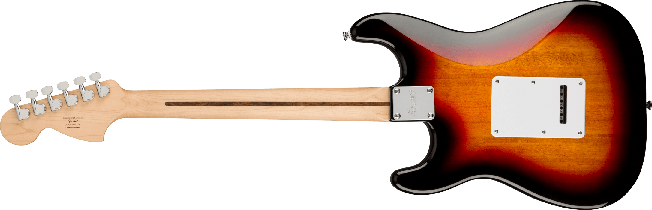 Fender Squier Affinity Series™ Stratocaster®, Laurel Fingerboard, White Pickguard, 3-Color Sunburst