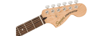 Fender Squier Affinity™ Stratocaster® HH Laurel Fingerboard, Black Pickguard, Olympic White - Guitar Warehouse
