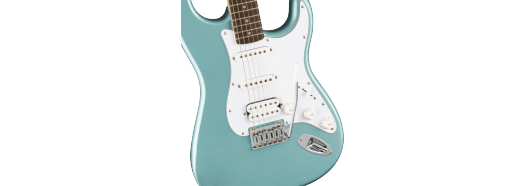 Fender Squier Affinity™ Stratocaster® HSS Laurel Fingerboard, White Pickguard, Ice Blue Metallic