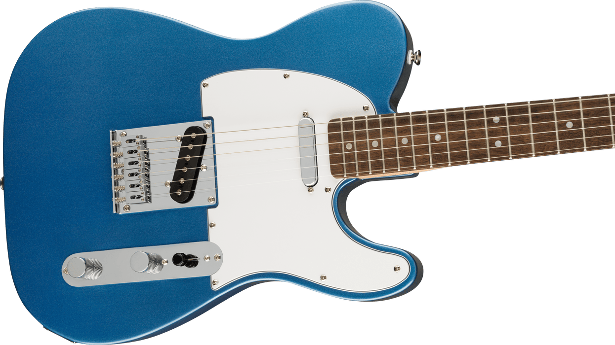 Fender Squier Affinity Series™ Telecaster®, Laurel Fingerboard, White Pickguard, Lake Placid Blue