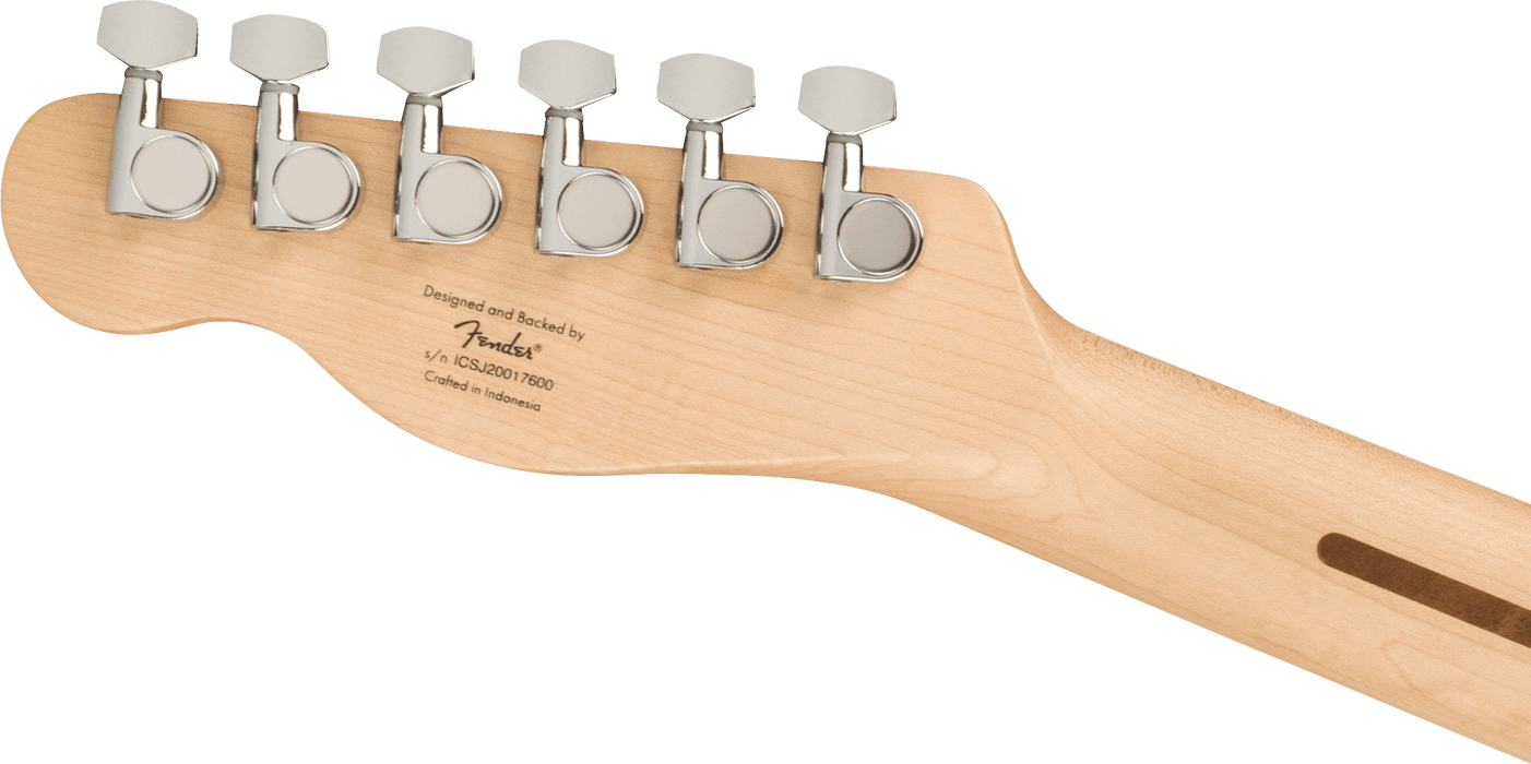 Fender Squier Affinity Series™ Telecaster®, Maple Fingerboard, Black Pickguard, Butterscotch Blonde