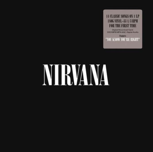 Nirvana by Nirvana Vinyl / 12" Album