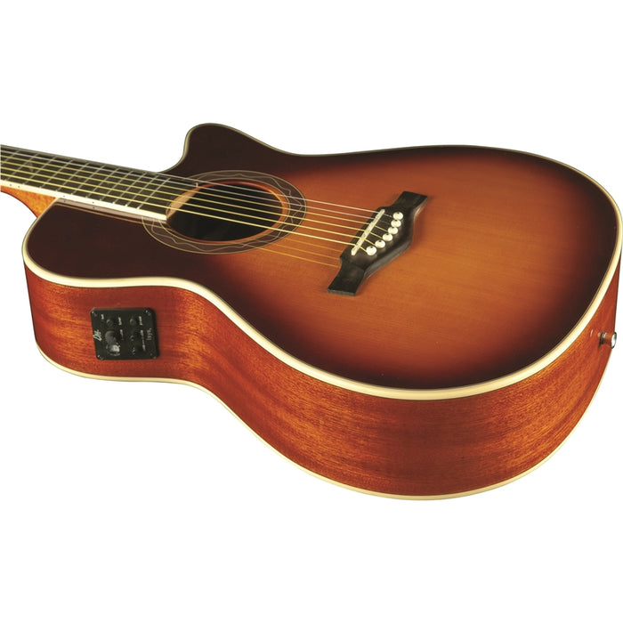 Eko One 018 CW Electro Acoustic EQ Vintage Burst Guitar - Sitka Spruce *SETUP PRICE