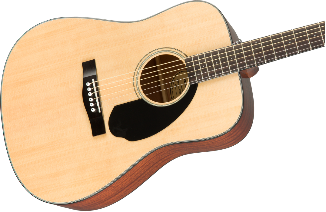 Fender CD-60S Dreadnought Acoustic Guitar, Walnut Fingerboard, Natural