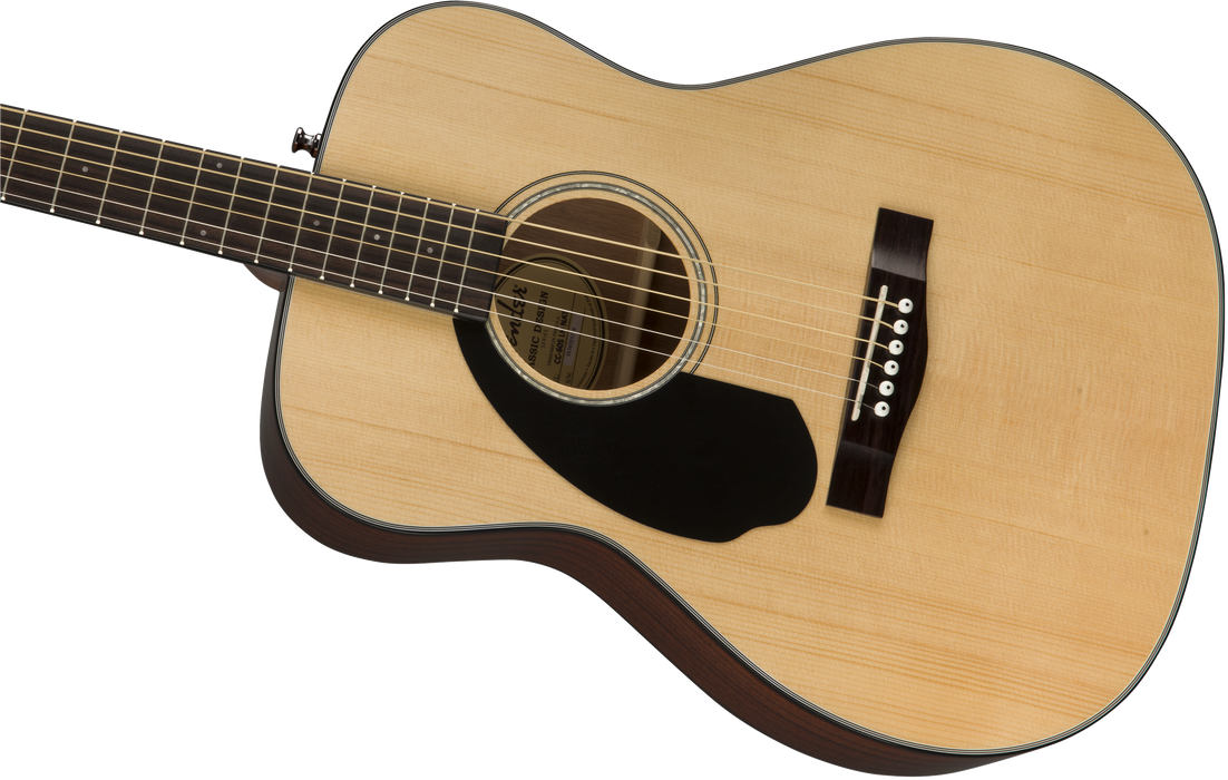 Fender CC-60S Acoustic Concert Left Handed, Walnut Fingerboard, Natural