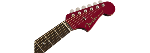 Fender Newporter Player, Acoustic Guitar Walnut Fingerboard, Candy Apple Red