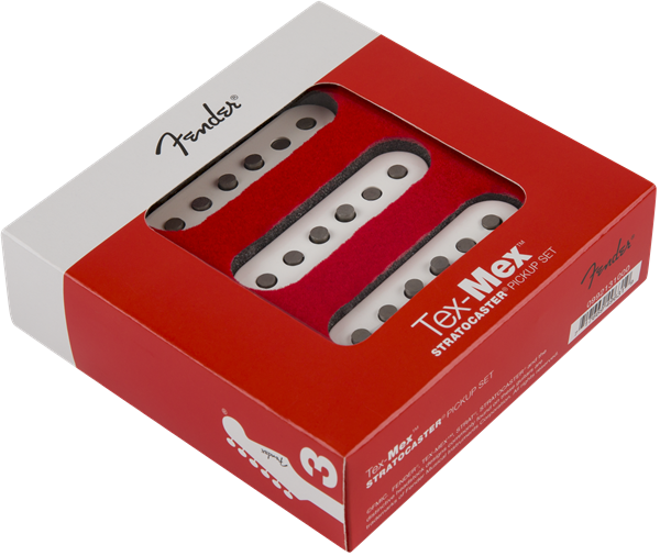 Fender Tex-Mex™ Strat® Single Coil Stratocaster Pickups - Set of 3