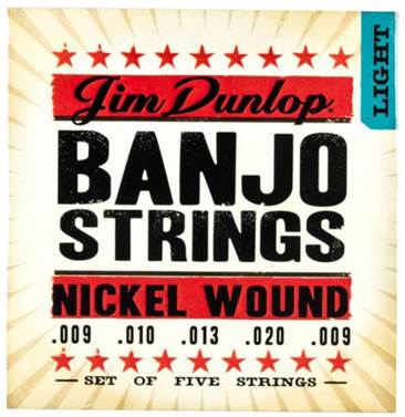 Dunlop DJN0920 Banjo Strings Nickel Light