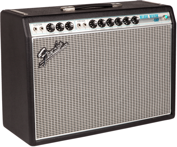 Fender ’68 Custom Deluxe Reverb® 22w Valve Amp 230V UK