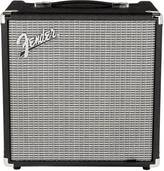 Fender Rumble™ 25 (V3), 230V UK, Black/Silver