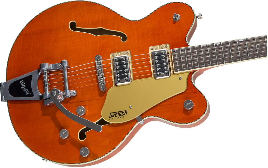 Gretsch G5622T Electromatic® Center Block Double-Cut with Bigsby®, Laurel Fingerboard, Orange Stain