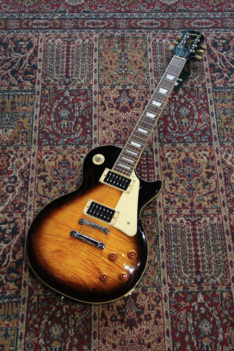 2003 Epiphone Les Paul Standard w/Upgrades - Tobacco Sunburst