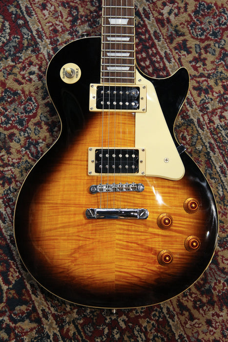 2003 Epiphone Les Paul Standard w/Upgrades - Tobacco Sunburst