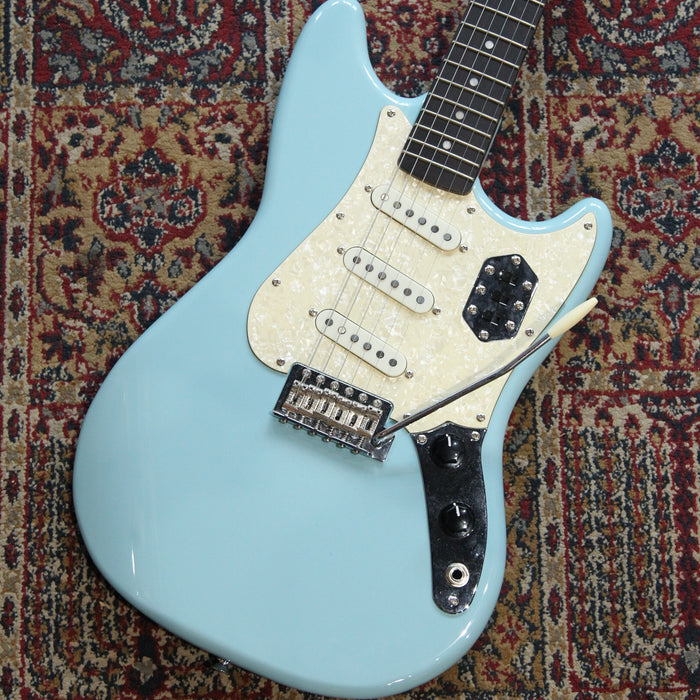 2020 Squier Paranormal Cyclone 3 Single Coil - Daphne Blue