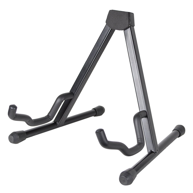 Universal Guitar Stand Foldable for Acoustic, Electric & Bass Guitars - A Frame