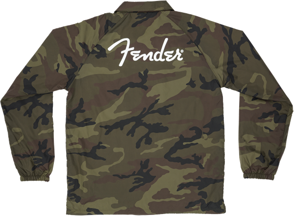 Fender® Logo Camo Coaches Jacket