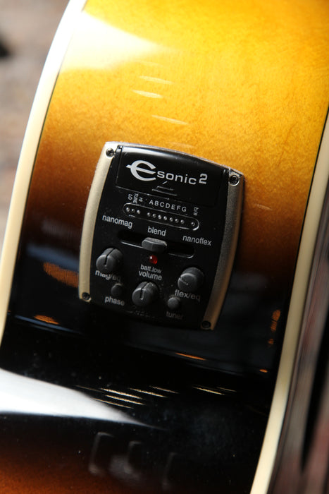 Pre-Owned Epiphone EJ200 SCE Electro Acoustic Sunburst