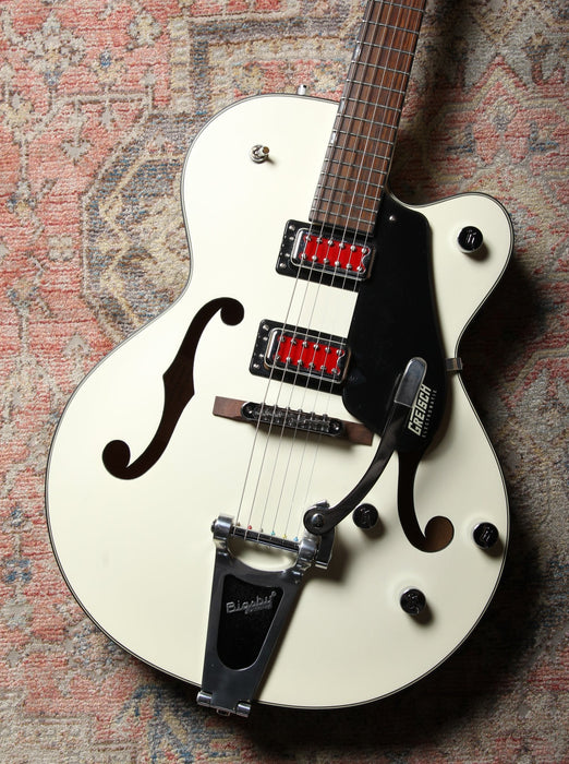 Gretsch G5410T Rat Rod Hollow Body - Matte Vintage White -  Pre-Owned
