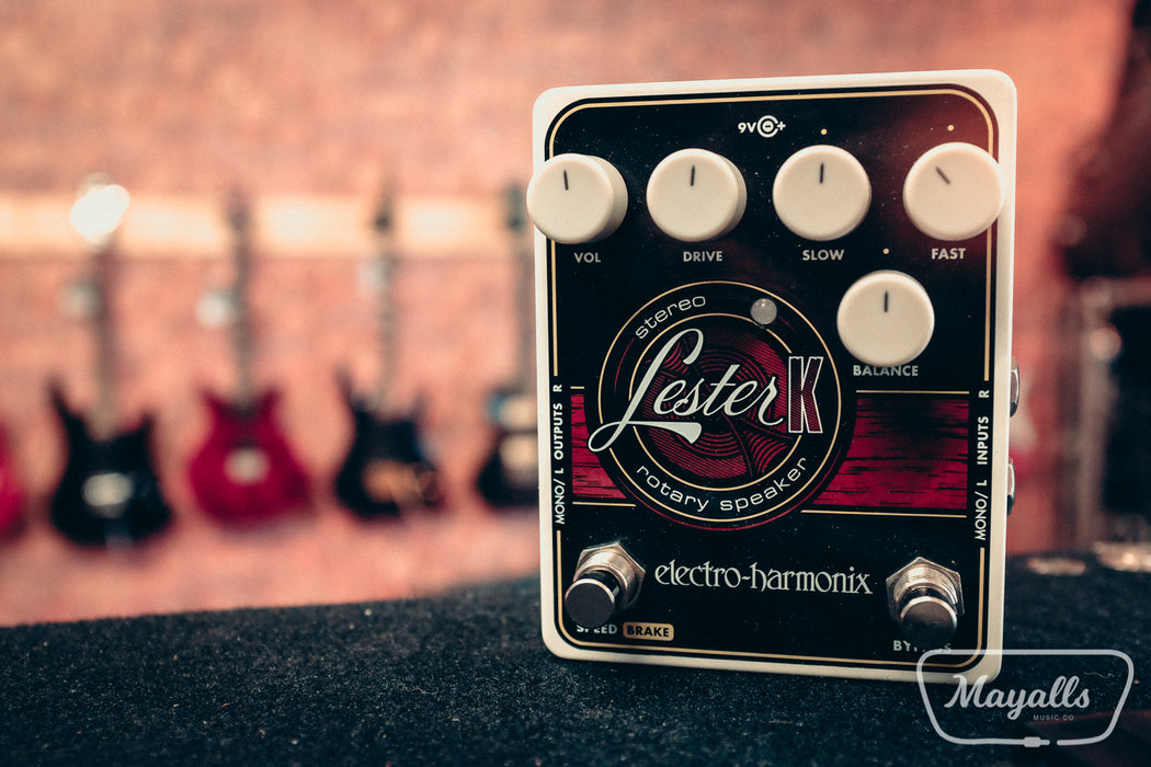 Electro Harmonix Lester K Effects Pedal - Stereo Rotary Lesley