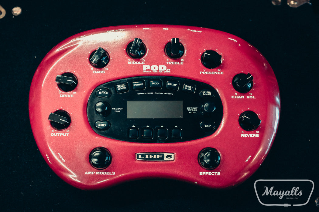 Line 6 Pod XT Digital Guitar Effects Pedal