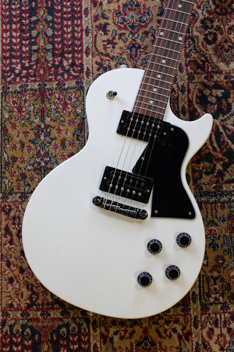 2021 Gibson Les Paul Special with Humbuckers Worn White