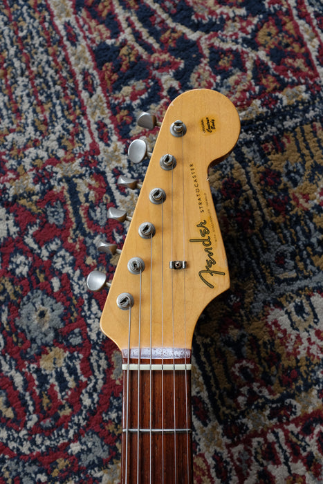 2002 Fender Custom Shop Stratocaster 1960 Relic Inca Silver