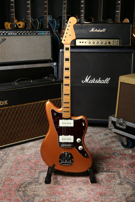Fender Troy Van Leeuwen Jazzmaster®, Bound Maple Fingerboard, Copper Age - Guitar Warehouse