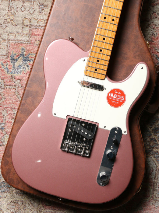 Fender Squier FSR Classic Vibe '50s Telecaster®, Maple Fingerboard, Parchment Pickguard, Burgundy Mist