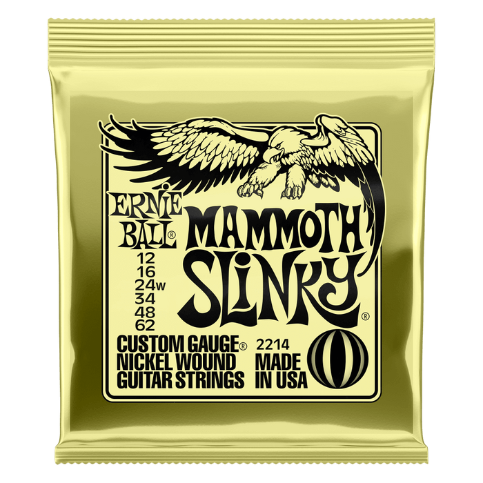 Ernie Ball Mammoth Slinky Electric Guitar Strings 12-62